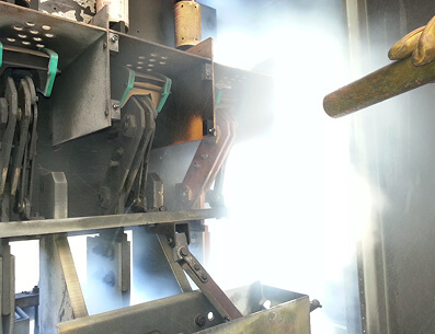 Dry Ice Blast Cleaning